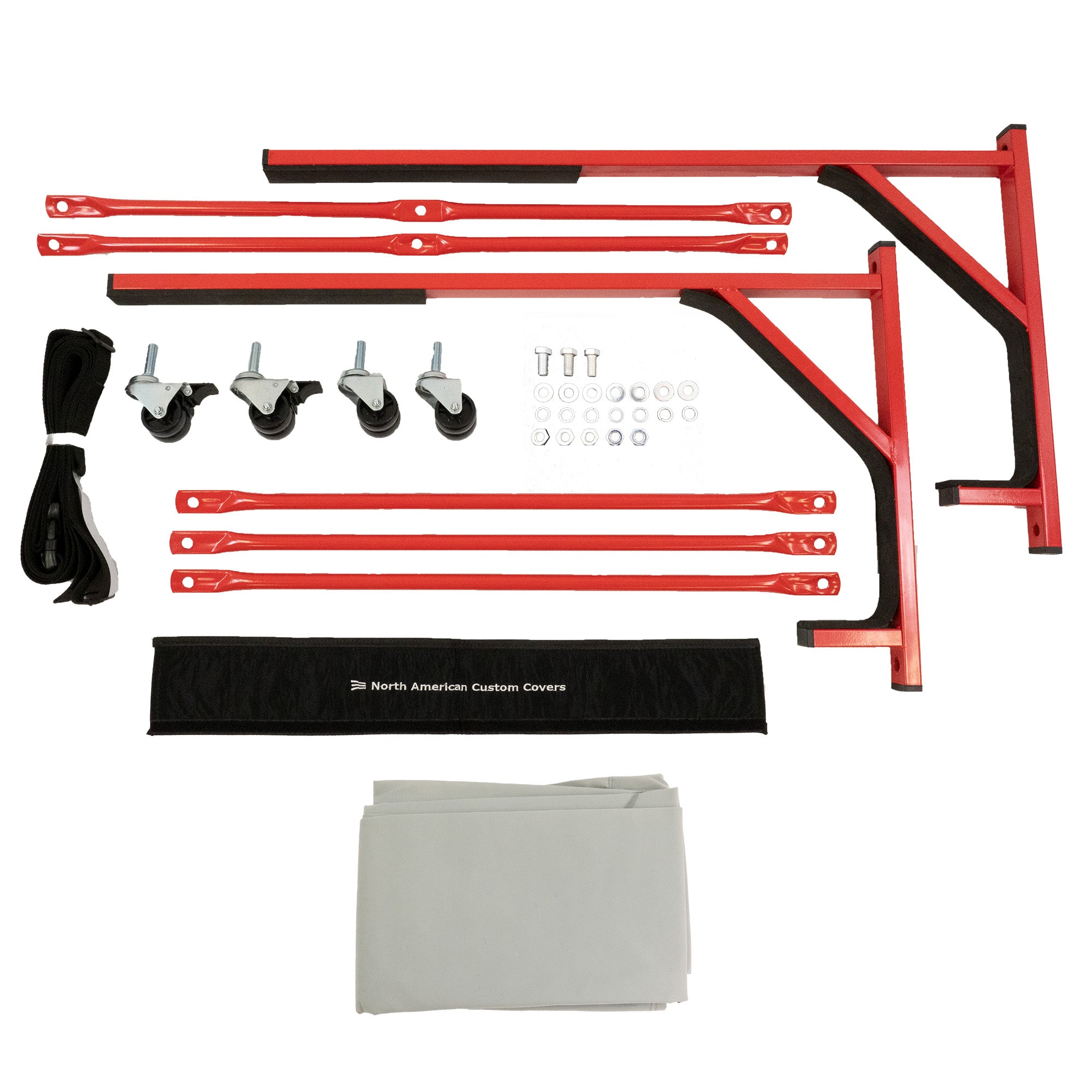 Mercedes W113 PAGODA Heavy-duty Hardtop Stand Trolley Cart Rack with Securing Harness and Hard Top Dust Cover (Various Options)