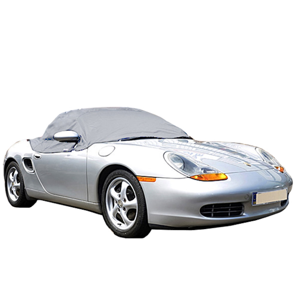 Demi-couverture de protection de toit souple pour Porsche Boxster 986 - 1997 à 2004 (145) - NOIR