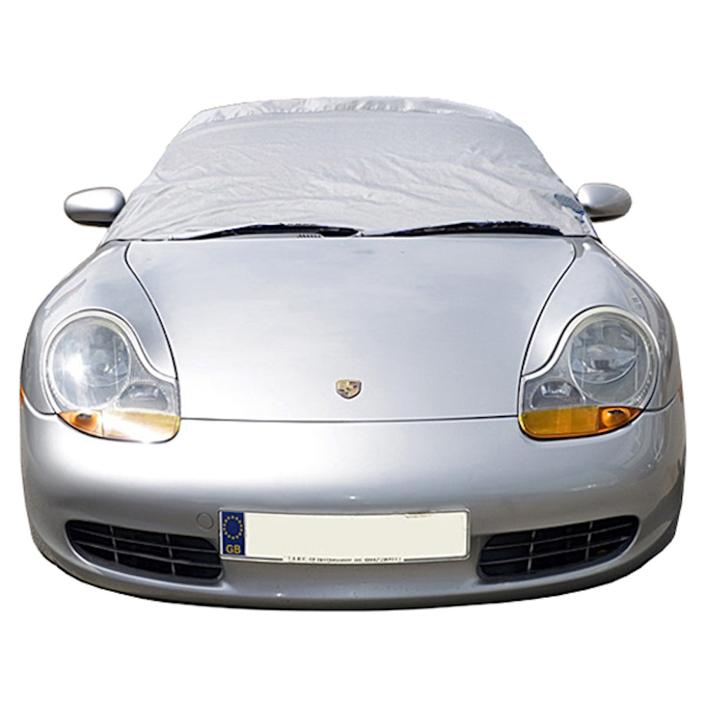 Demi-couverture de protection de toit souple pour Porsche Boxster 986 - 1997 à 2004 (145) - NOIR