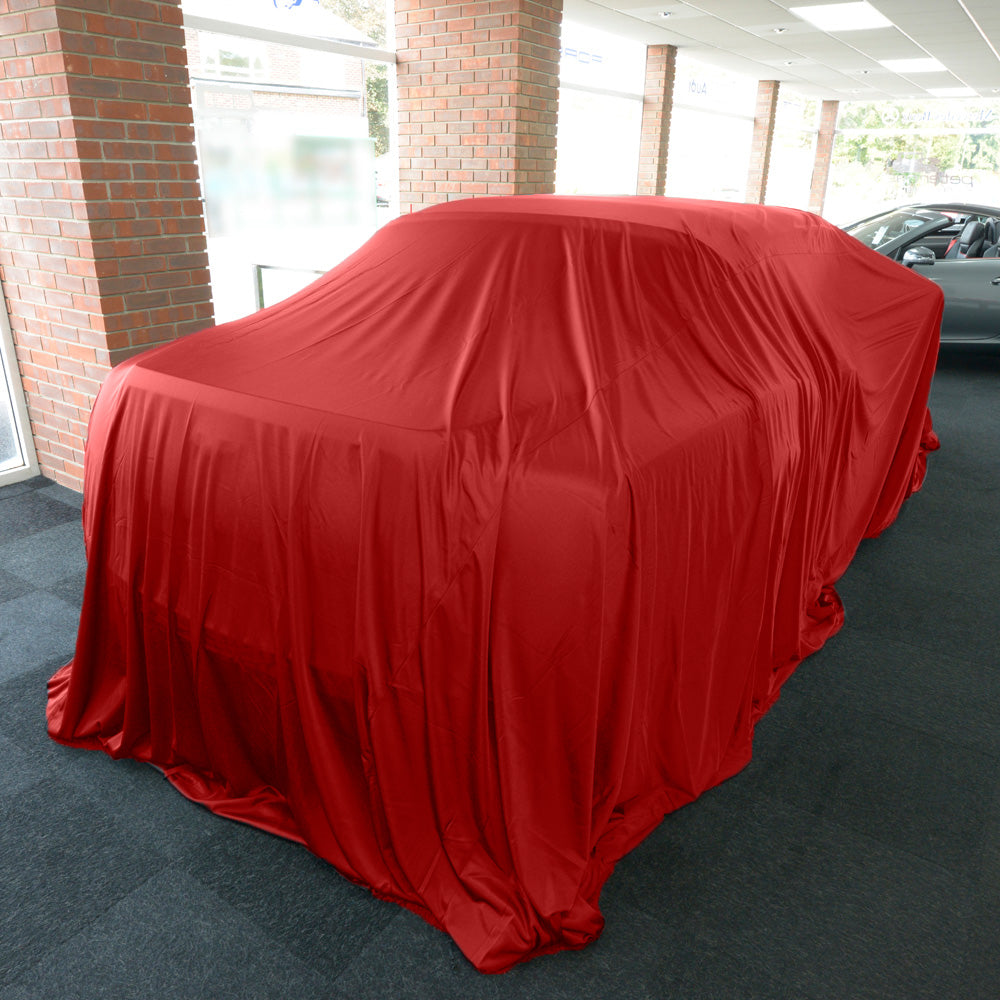 Showroom Reveal Car Cover for Porsche models - Large Sized Cover - Red (449R)