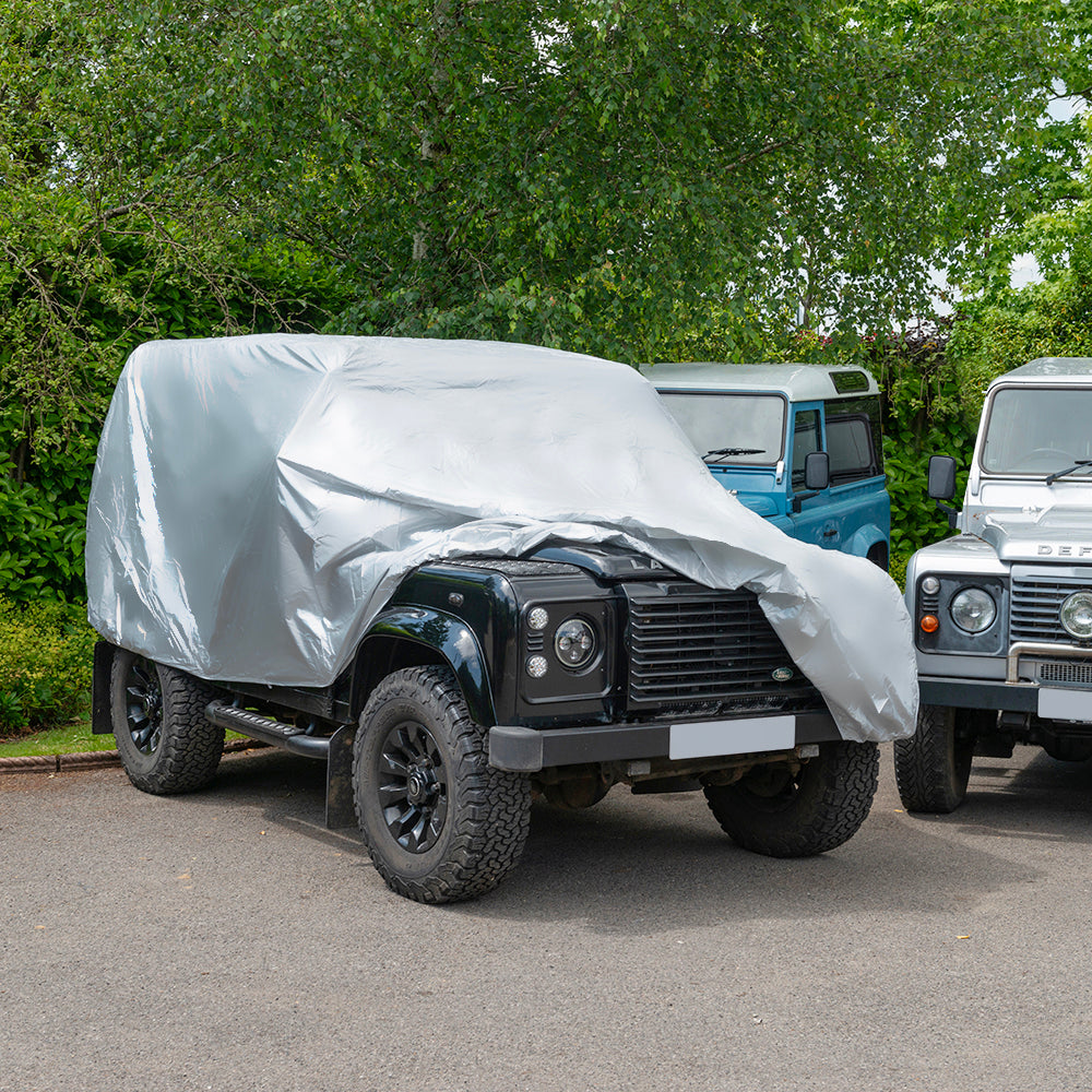 Housse de voiture d'extérieur sur mesure pour Land Rover séries 1, 2 et 3 (empattement court) - 1948 à 1985 (193)