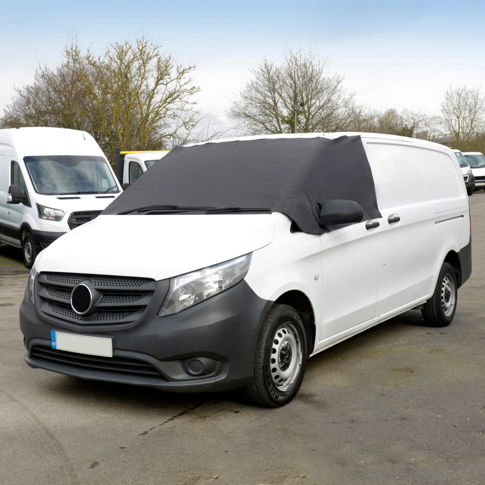 Screen Wrap Frost Cover for Mercedes Vito 2003 to 2014 DARK GREY - SW306DG