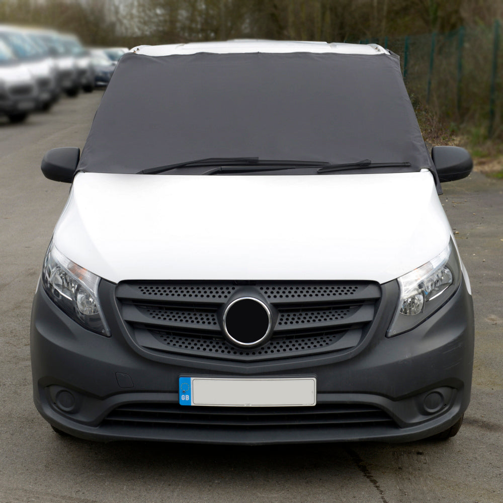 Screen Wrap Frost Cover for Mercedes Vito 2003 to 2014 DARK GREY - SW306DG