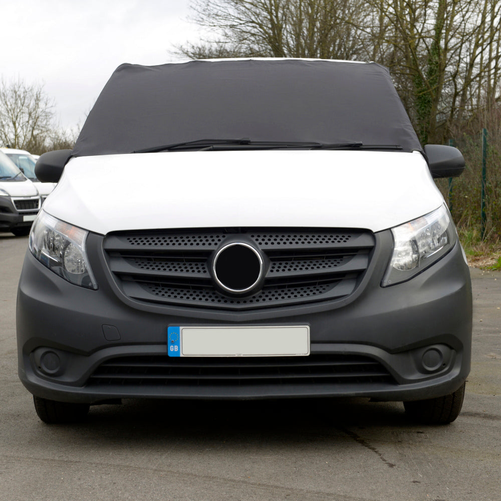 Screen Wrap Frost Cover for Mercedes Vito 2003 to 2014 DARK GREY - SW306DG