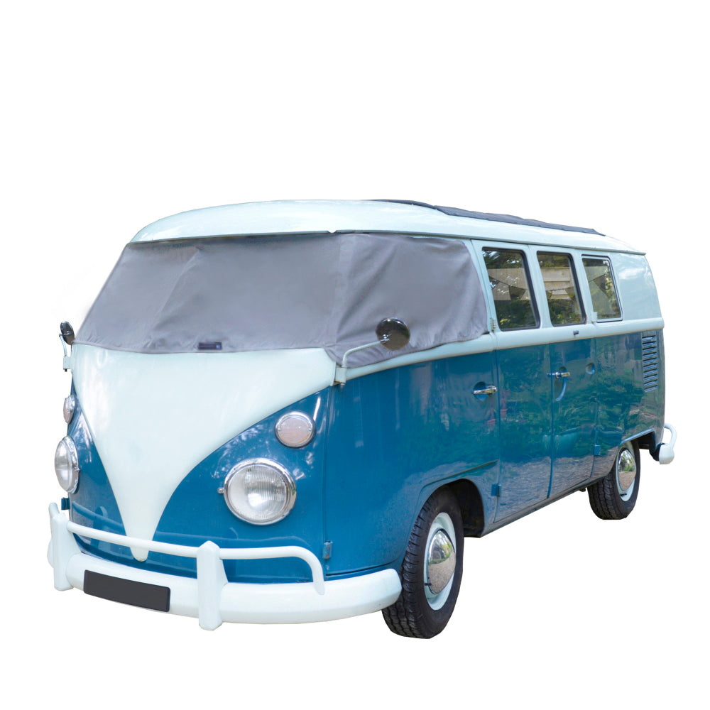 Screen Wrap Frost Cover for VW Bus Camper Van (T1 Split Window) - GREY- 1950 to 1967 SW421G