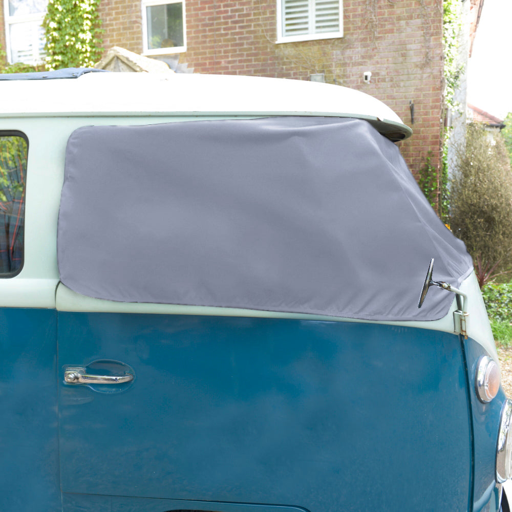 Screen Wrap Frost Cover for VW Bus Camper Van (T1 Split Window) - GREY- 1950 to 1967 SW421G